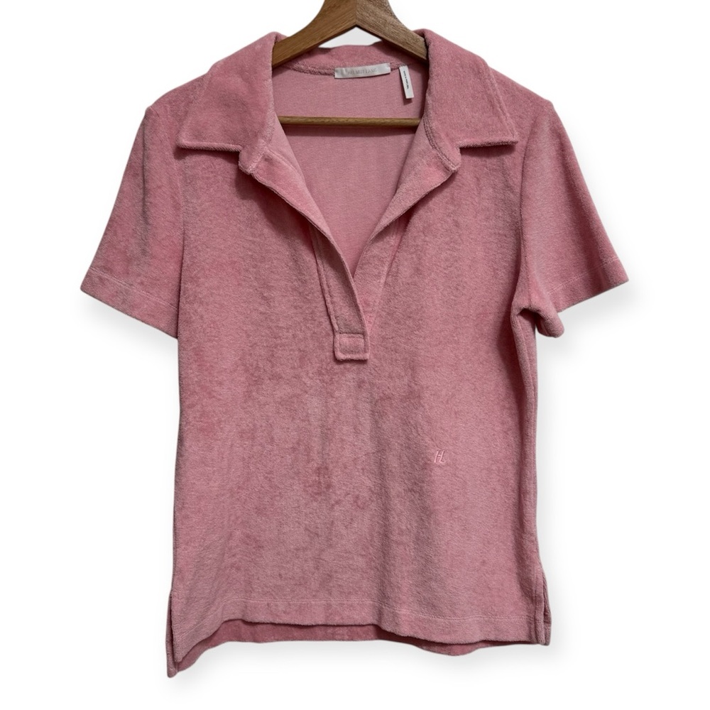 Helmet Lang‎ Towel Terry Polo Shirt